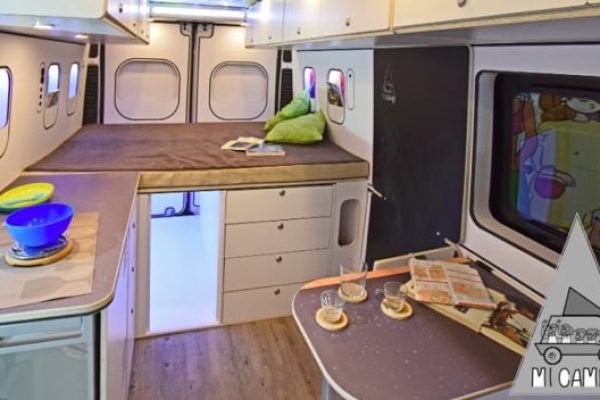 furgoneta-micamper Furgoneta Micamper